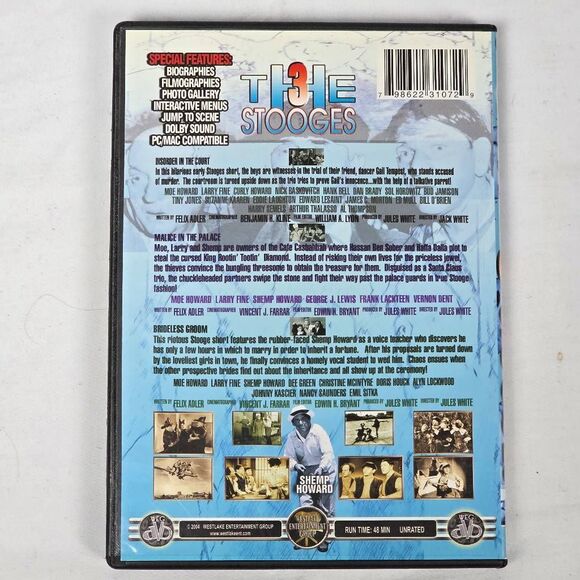 The Three Stooges Comedy Classics (Larry, Curly, Moe, Shemp) - Picture 3 of 3